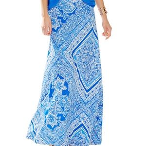 Lilly Pulitzer maxi skirt